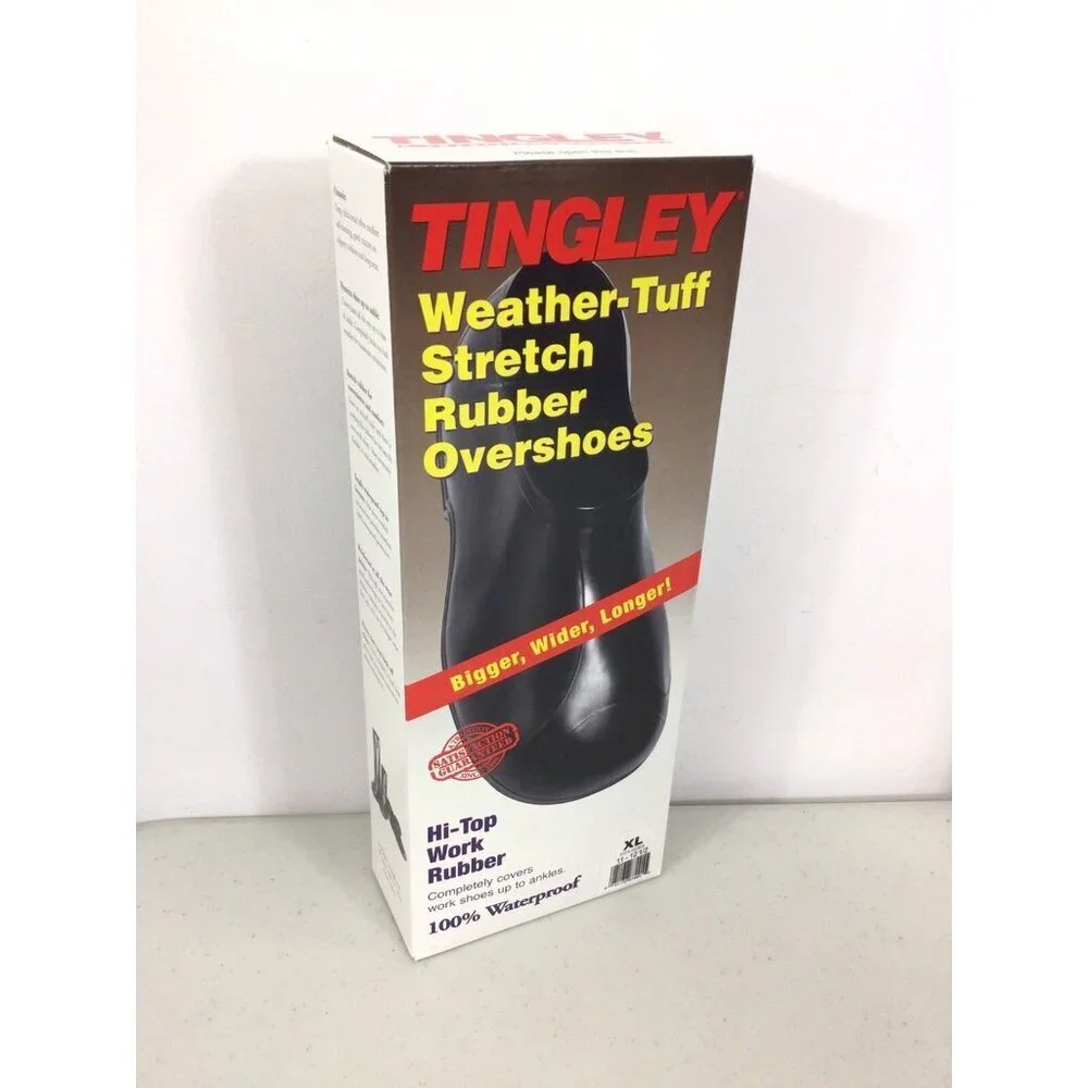 Tingley Overshoes Rubbers Mens XL 11-12 New